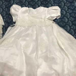 A baptism dress